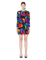 Balenciaga Flower Printed 3D Dress 140212